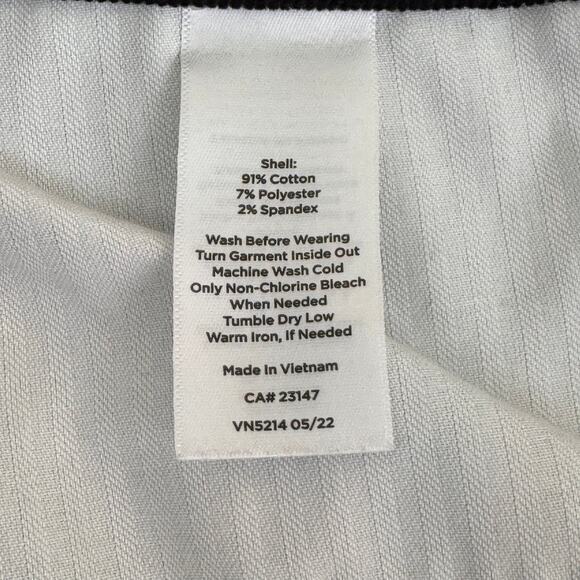 Talbots Corduroy Pants Women's 14 Curvy Jegging Skinny Cords Dark Navy Blue - Picture 6 of 10